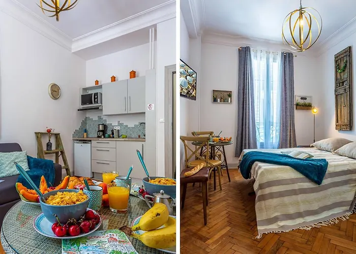 Apartamento My Casa - Dijon - Near Train Station - Malaussena Nice
